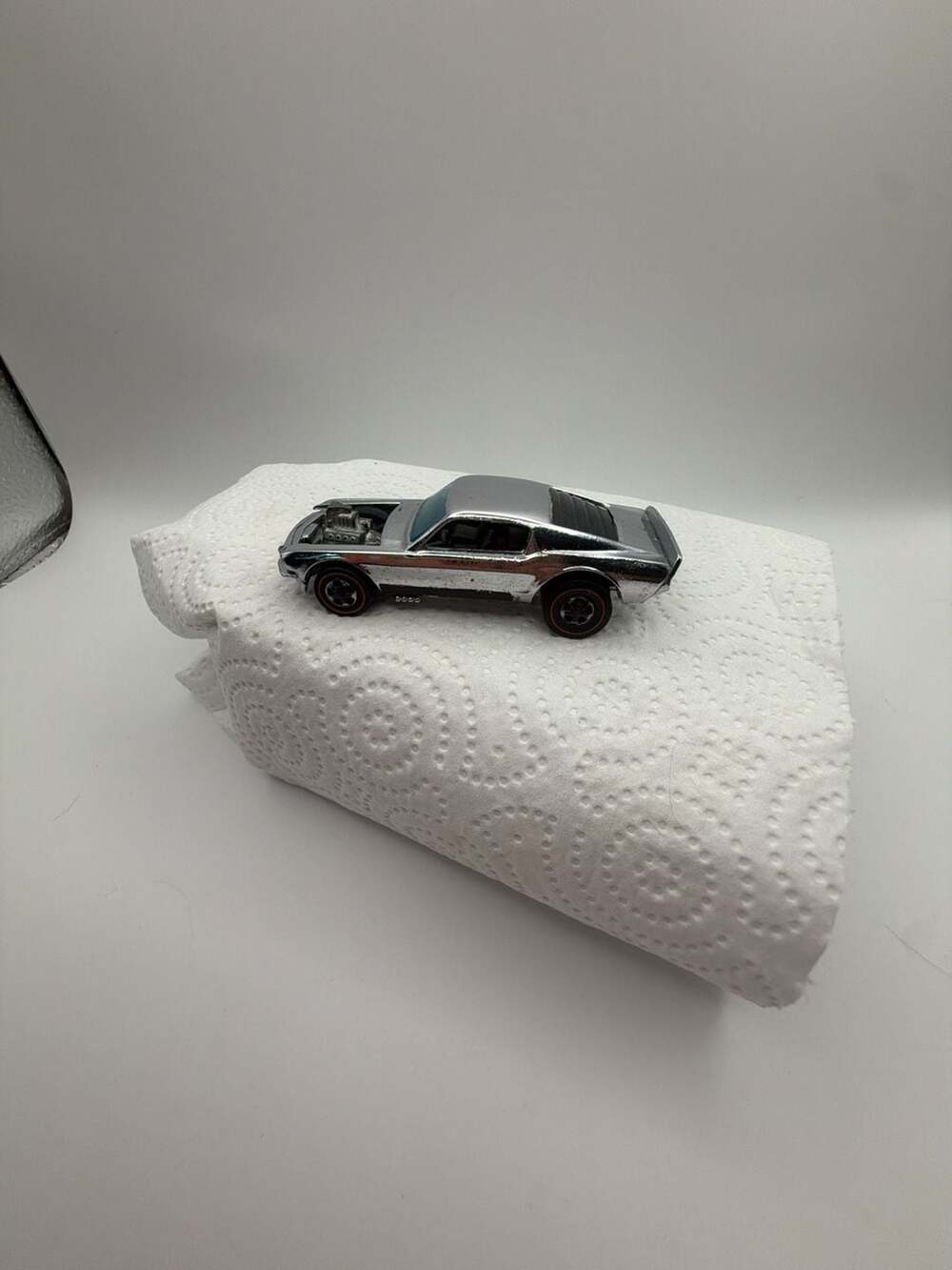 Vintage Hot Wheels Redline Chrome Mustang Boss Hoss Club Car